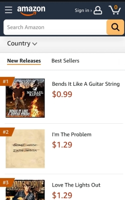 Amazon & iTunes Promotion Example